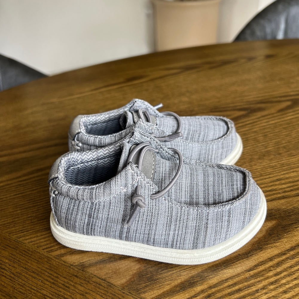 Toddler Boys size 5.0 “Hey Dudes” style shoes by Nordstrom Rack.